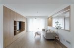 尚城国际现代风格128平米三居室装修案例