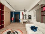 尚城国际现代风格127平米三居室装修案例