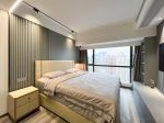 华侨城·红坊现代风格86平米二居室装修案例