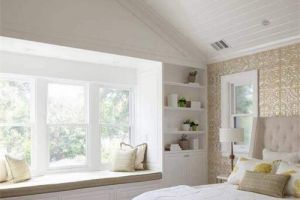 [长沙三汇装饰]卧室飘窗如何设计，卧室飘窗设计注意事项