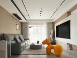宏帆·江山阅现代风格128平米三居室装修案例