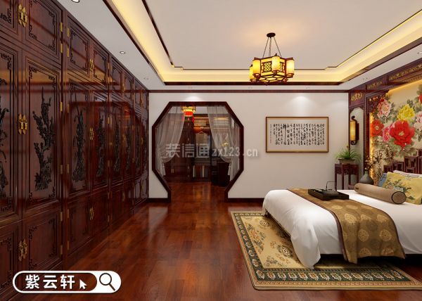 卧室古典中式风格设计图