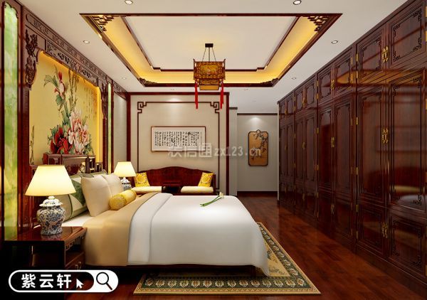 卧室古典中式装修设计图