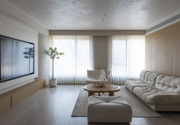 中海珑玺150㎡三房现代风格装修案例