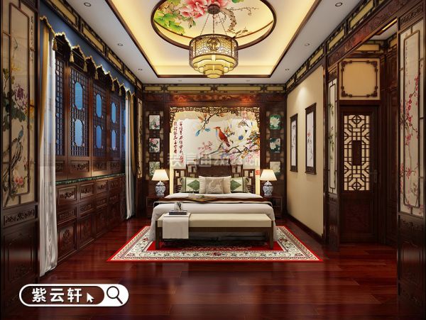 卧室传统中式装修