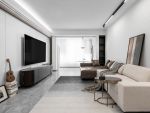 国力江湾城现代风格118平米三居室装修案例