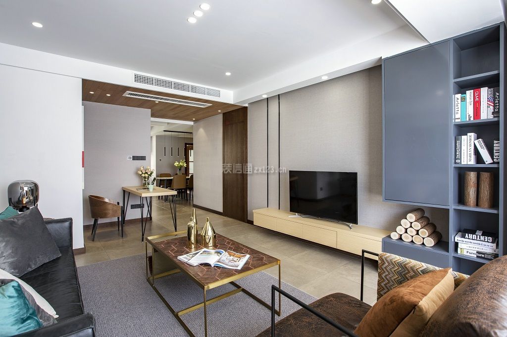 现代美式客厅沙发 现代美式客厅效果图