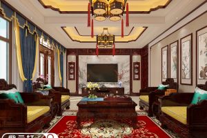 [紫云轩装饰]中式装修别墅提炼一份东方格调的奢华