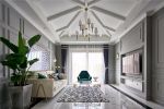 绿地海珀天沅140㎡三居室欧式风格装修案例