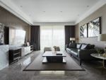 一新国际社区110平三居室现代风格装修案例