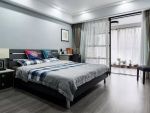 蓝光120平三居室新中式风格装修案例