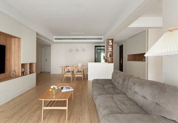 天誉誉府110㎡三居室现代风格装修案例