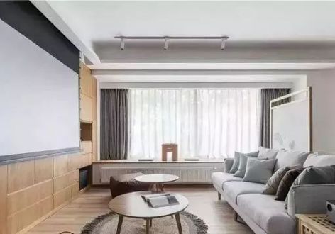 龙湖春江郦城113平米日式三居室装修案例