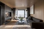 科华南城印象103㎡三居室现代风格装修案例