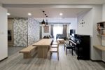 中海国际社区简欧风88平米二居室装修案例