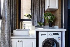 [上海星杰装饰]家庭洗衣房怎么设计更实用？洗衣房设计方案