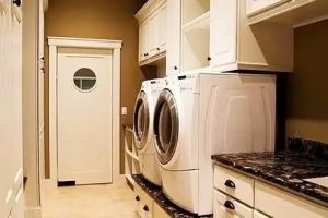 [上海星杰装饰]家庭洗衣房怎么设计更实用？洗衣房设计方案