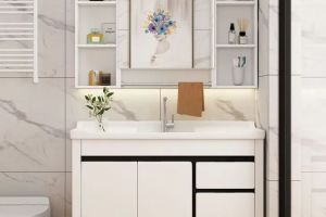 [厦门立邦装饰]浴室柜什么材质比较好？壁挂柜和落地柜哪种更防潮
