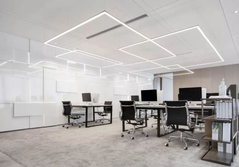 办公室600平方现代风格装修案例