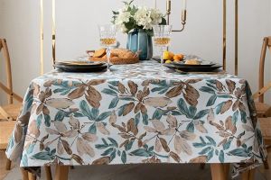 [太原一家一装饰]欧式田园风格餐厅桌布如何搭配