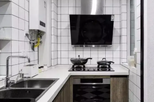 小厨房黑台面怎么装修