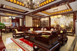 [紫云轩装饰]南京古典别墅中式家装成为设计中主角