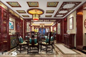 [紫云轩装饰]南京古典别墅中式家装成为设计中主角