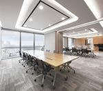 广州办公空间现代风格850平米装修案例