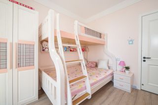 儿童房高低床室内装修效果图