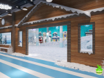 广州番禺·奇幻冰雪迷城主题乐园780平米现代风格装修案例