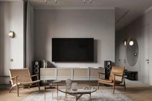 [成都新空间装饰]70寸电视适合多大的客厅？不同大小客厅电视尺寸怎么选？