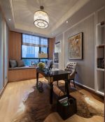 世港国际公寓新古典风格110平米三室两厅装修案例
