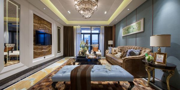世港国际公寓新古典风格110㎡设计方案