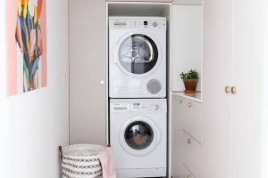 [苏州东易日盛装饰]阳台洗衣柜如何设计