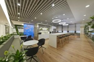 [上海一仝设计]办公室装修适合用哪种地板？