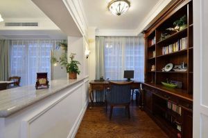 [新余博雅装饰]客厅书房一体化如何装修？
