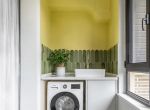 [昆明中泰装饰]阳台洗衣柜如何装修