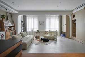 [上上海装潢公司130㎡四居室装修案例，简约装修舒适实用
