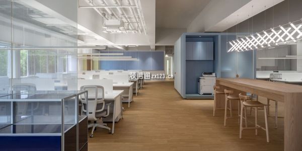 办公室现代风格450㎡设计方案