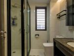玉林绿地城现代轻奢风格108平米三居室装修案例