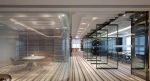杭州办公大楼办公空间500平简约时尚风格装修案例