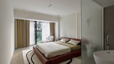 复地东湖国际法式风格140平米三居室装修案例