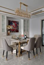 保利罗兰国际轻奢风格101平米三室两厅装修案例