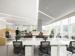 广州办公空间简约风格800平米装修案例