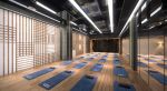 广州健身房轻奢风格560平米装修案例