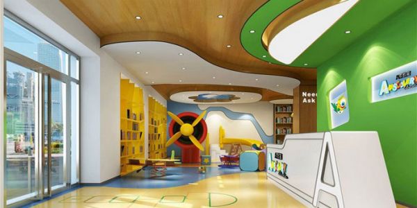 幼儿园绚丽风格1700㎡设计方案