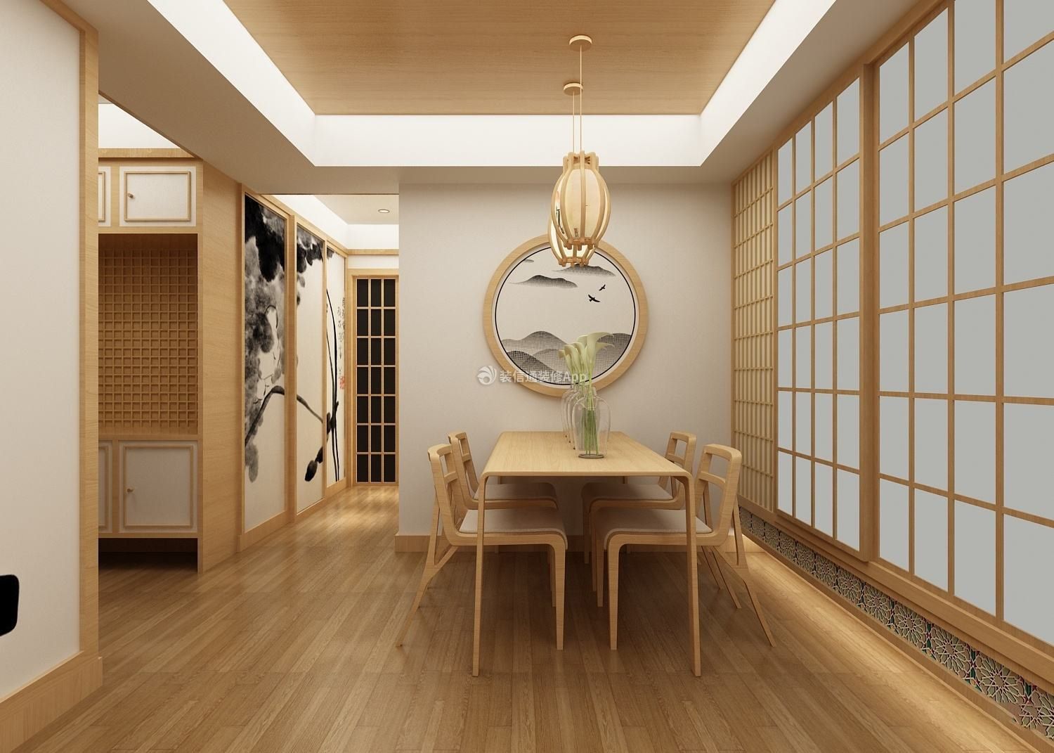 超简洁日式客厅家装效果图_齐家网装修效果图