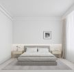 120平米简约白色欧式卧室装修效果图