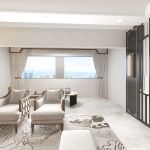 保利紫薇143平米新中式三居室装修案例