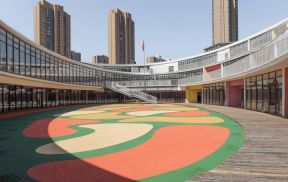 幼儿园操场设计 上海幼儿园设计装修